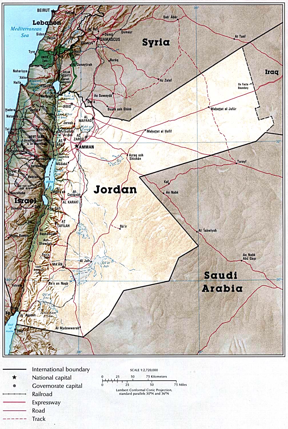 jordan country details