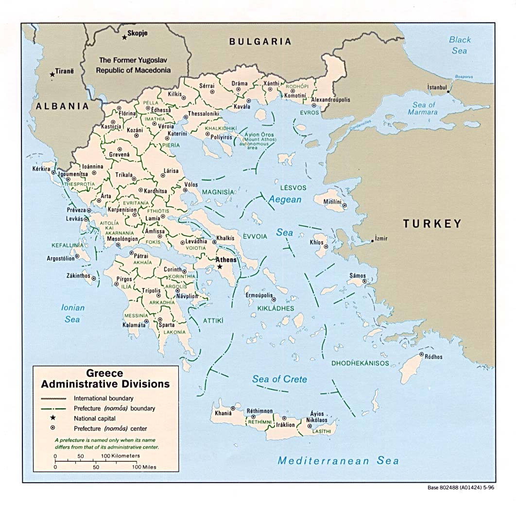 Maps Of Greece Map Library Maps Of The World